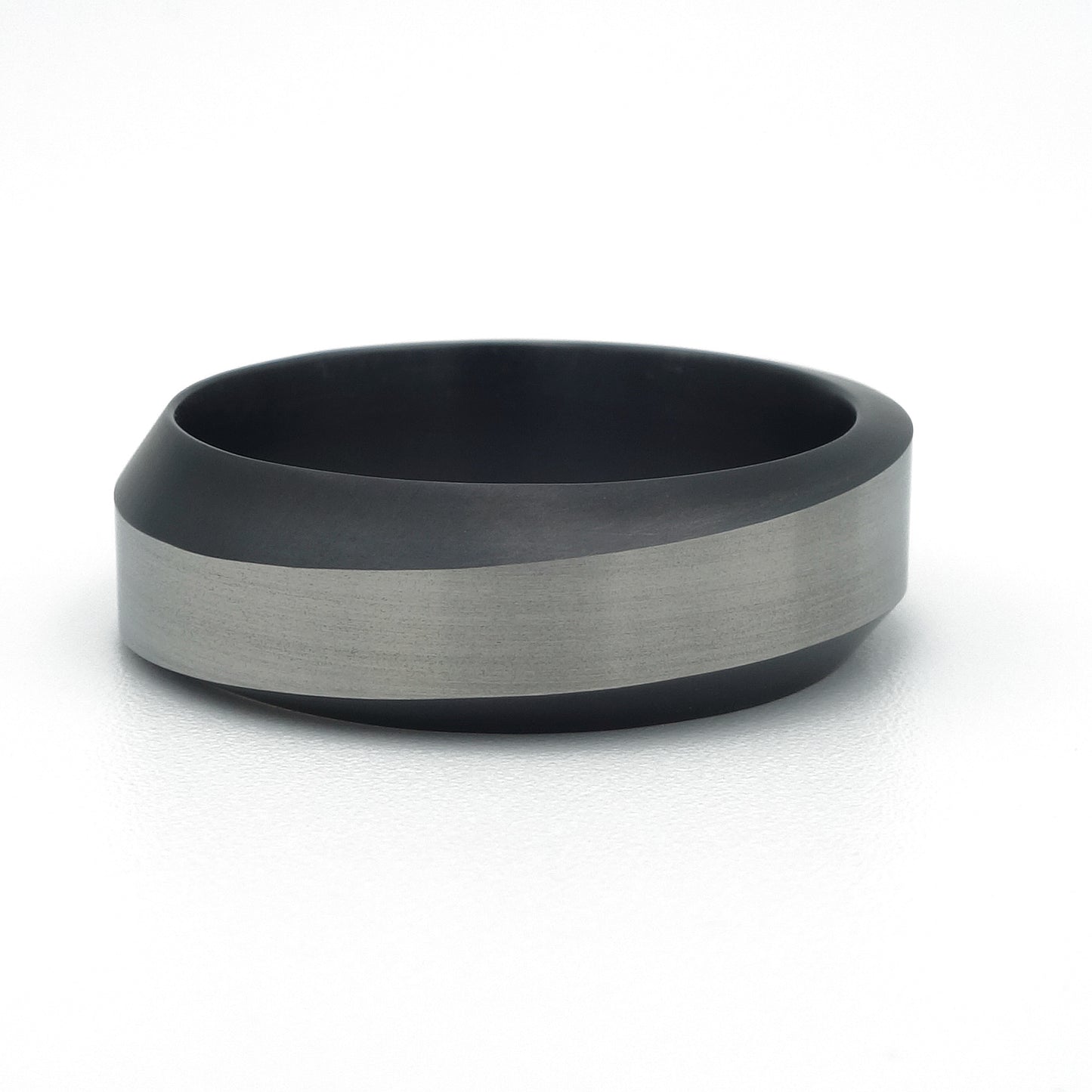 Bibine Helix set | Zwart Zirkonium & Palladium 500