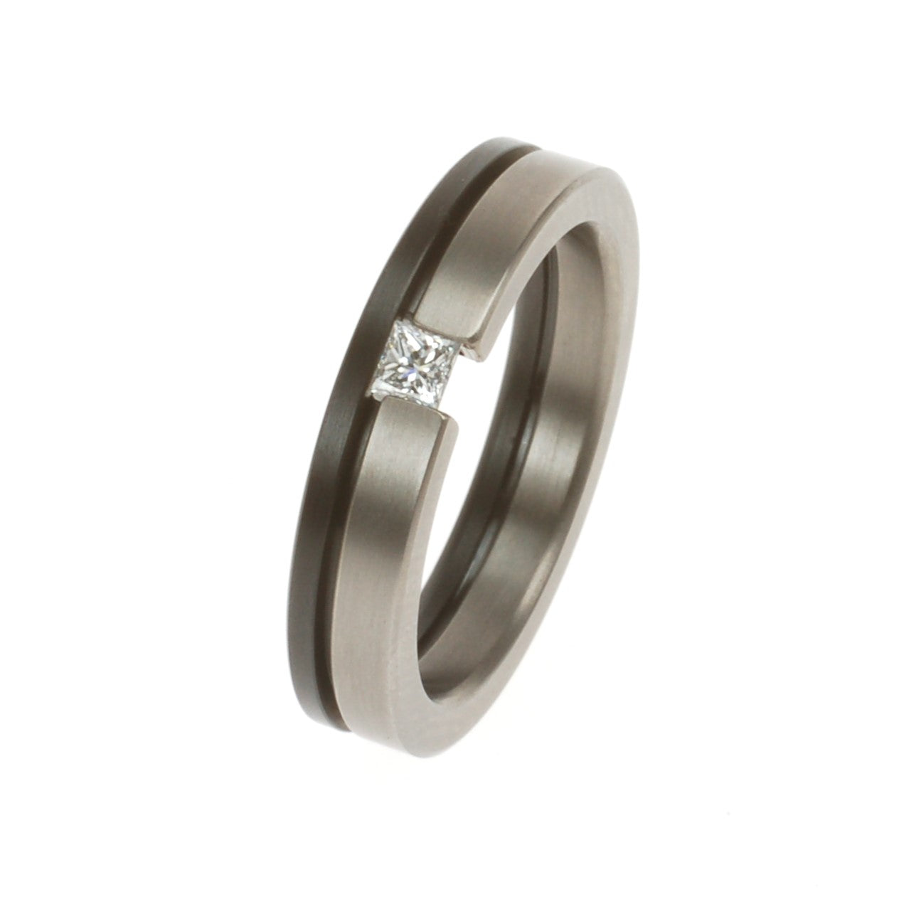 Black & White Set | Titanium & Zirkonium & Diamant