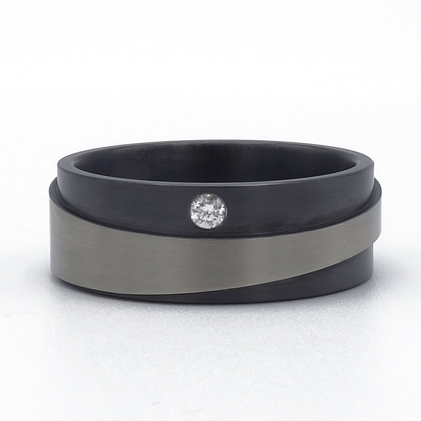 Brontes set | Zirkonium - diamant