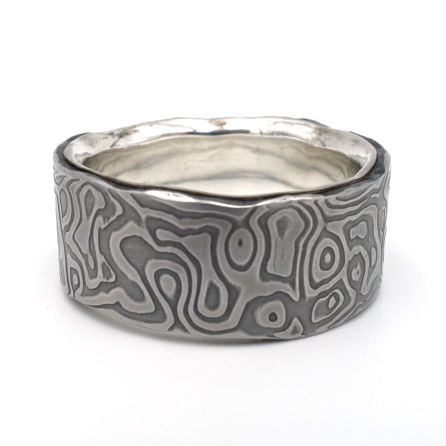 Vortex | Damaststaal & Zilver