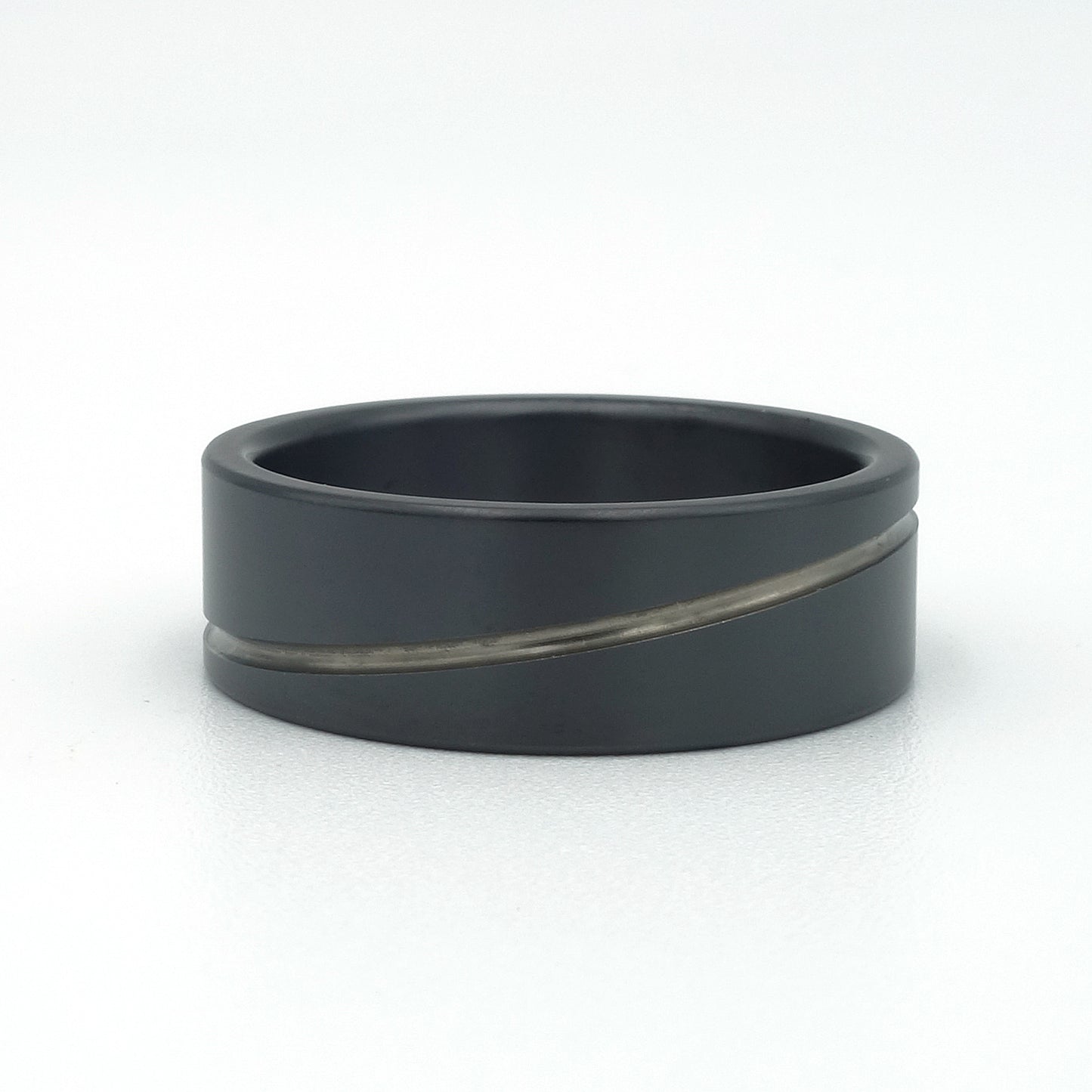Diago set | Zirkonium zwart met diamant