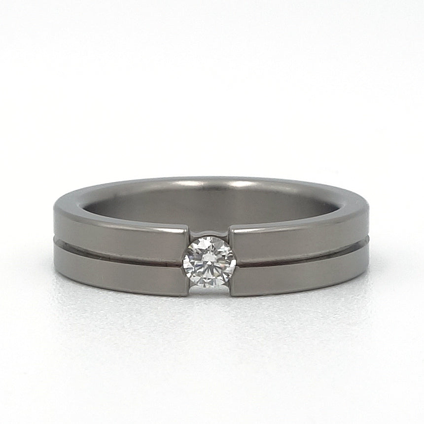 Grey Stripe | Titanium