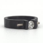 Moonrise Black | Zirkonium, Diamant 0,35 ct