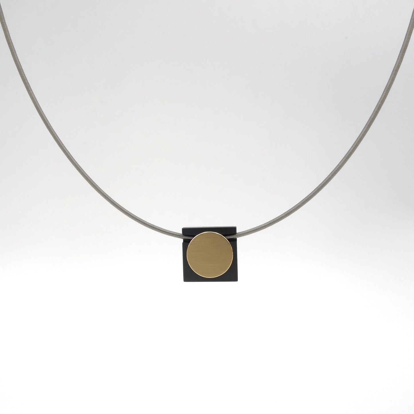 Orbit Hanger | Zirkonium & Goud