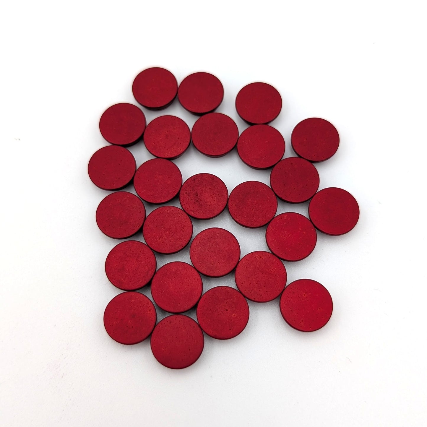 Wisselhartje Rood Plat | Sale – Unieke batch