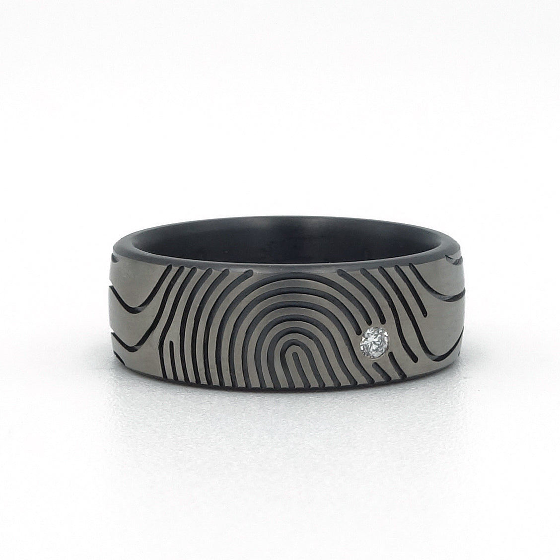 Vingerafdruk | Zirkonium & Diamant