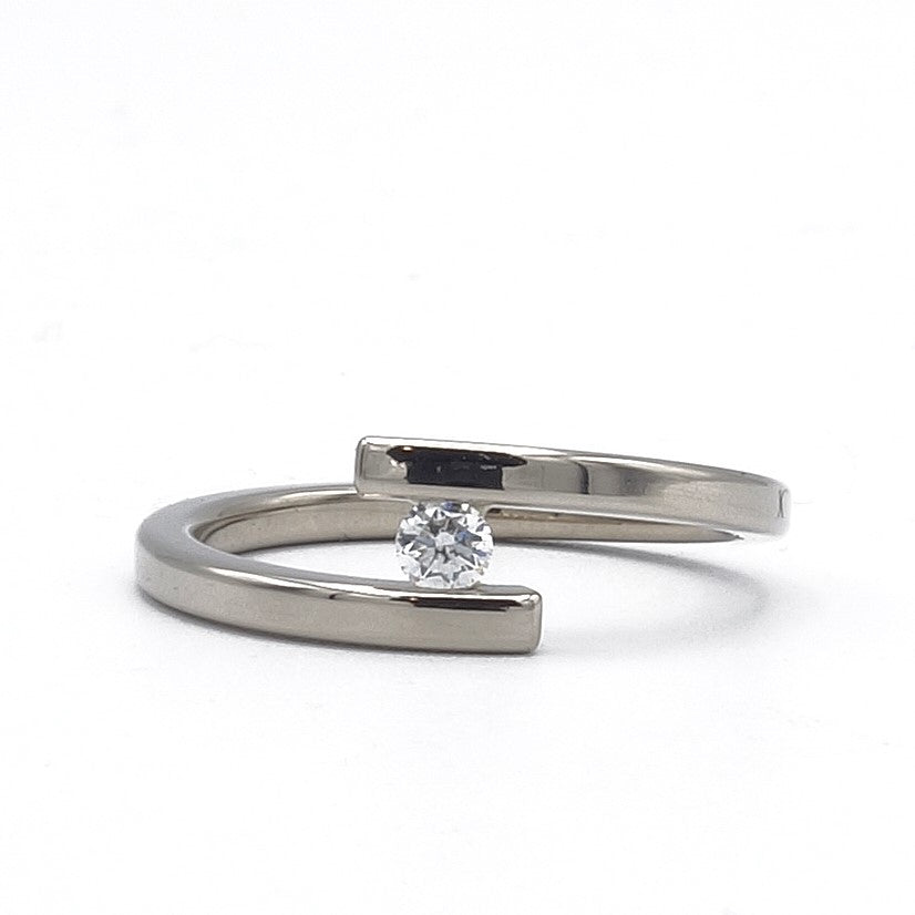 Helix White | 14kr Witgoud