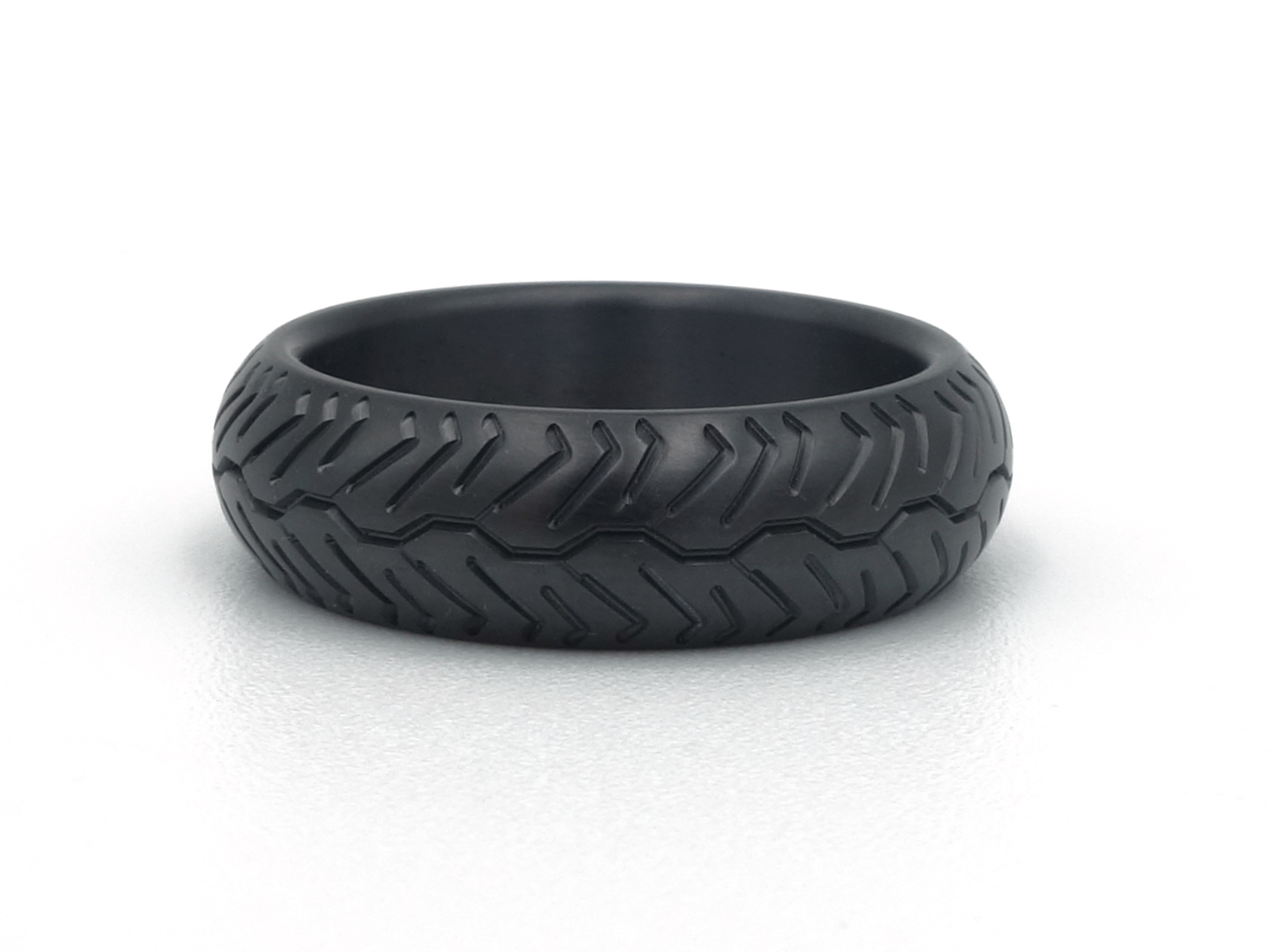 zwarte motorband ring