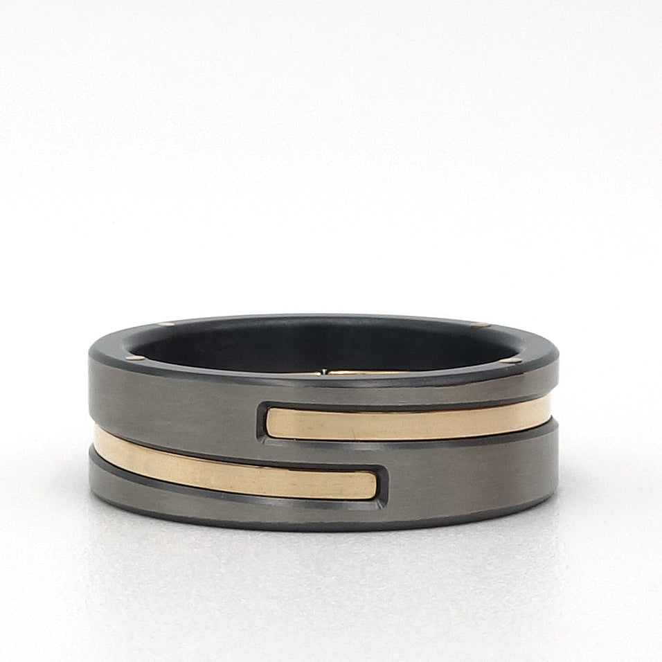 Adam & Eva | Zirkonium & 14kr Geelgoud