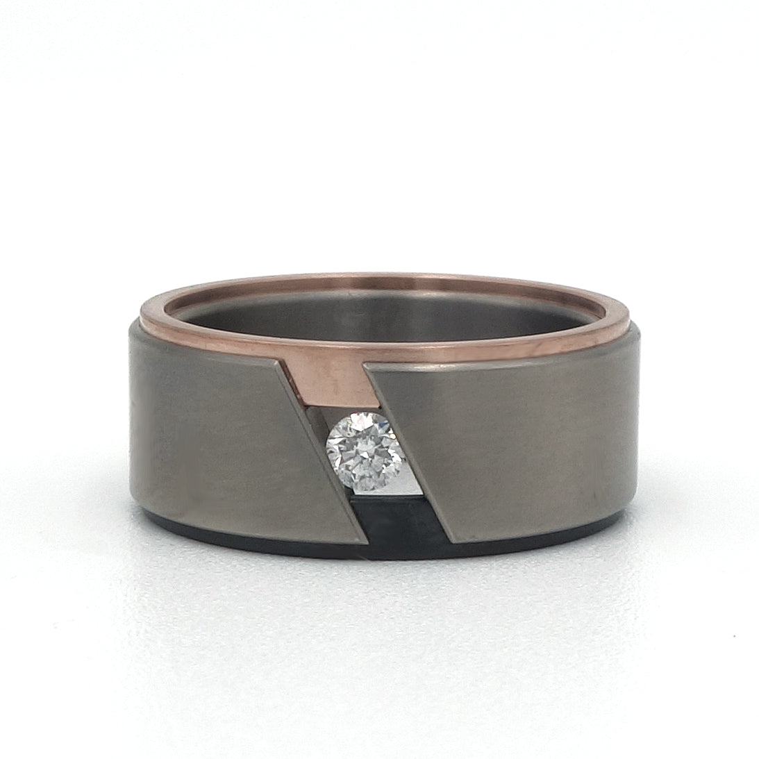 Zem Variatie | Titanium & Zirkonium Roodgoud