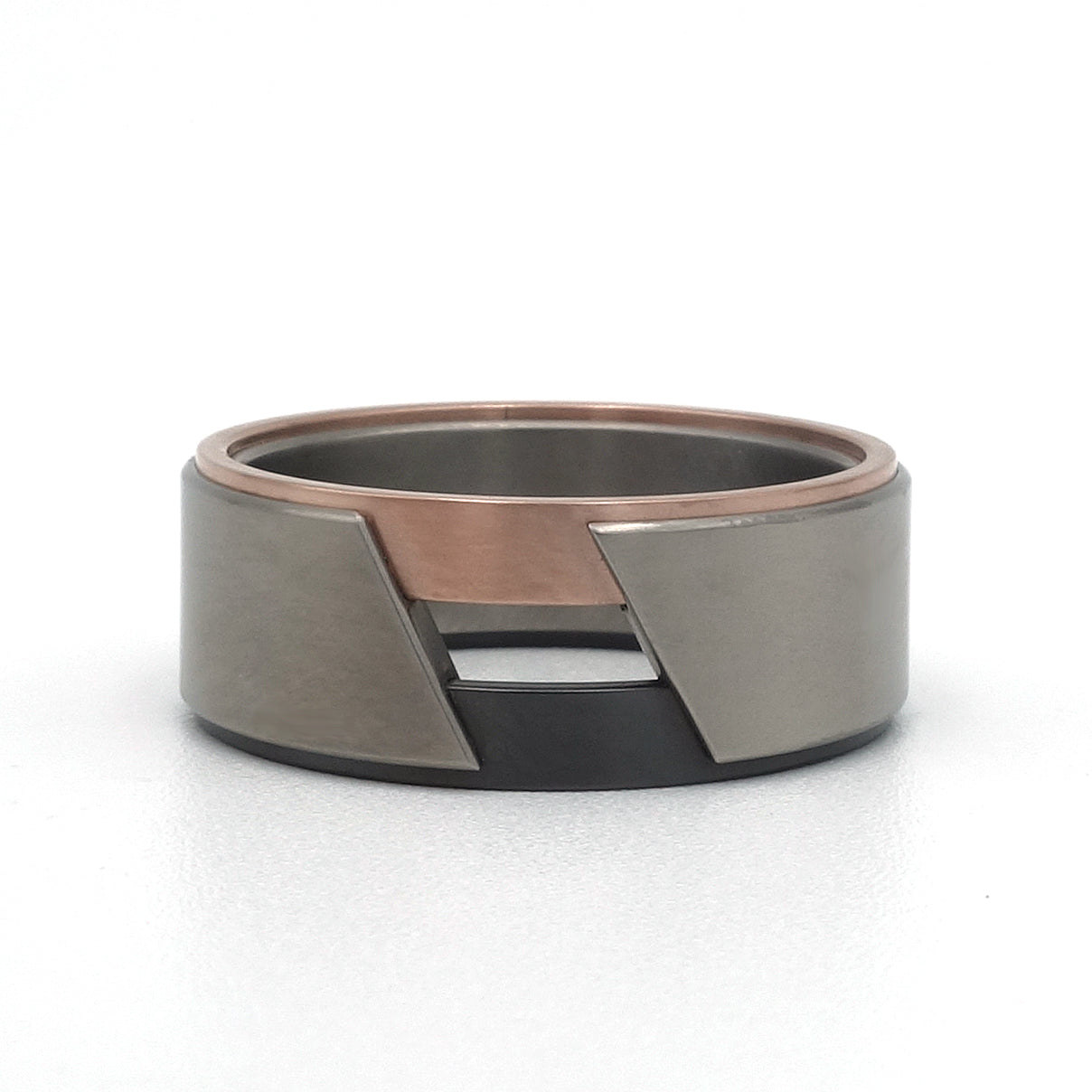 Zem Variatie | Titanium & Zirkonium Roodgoud