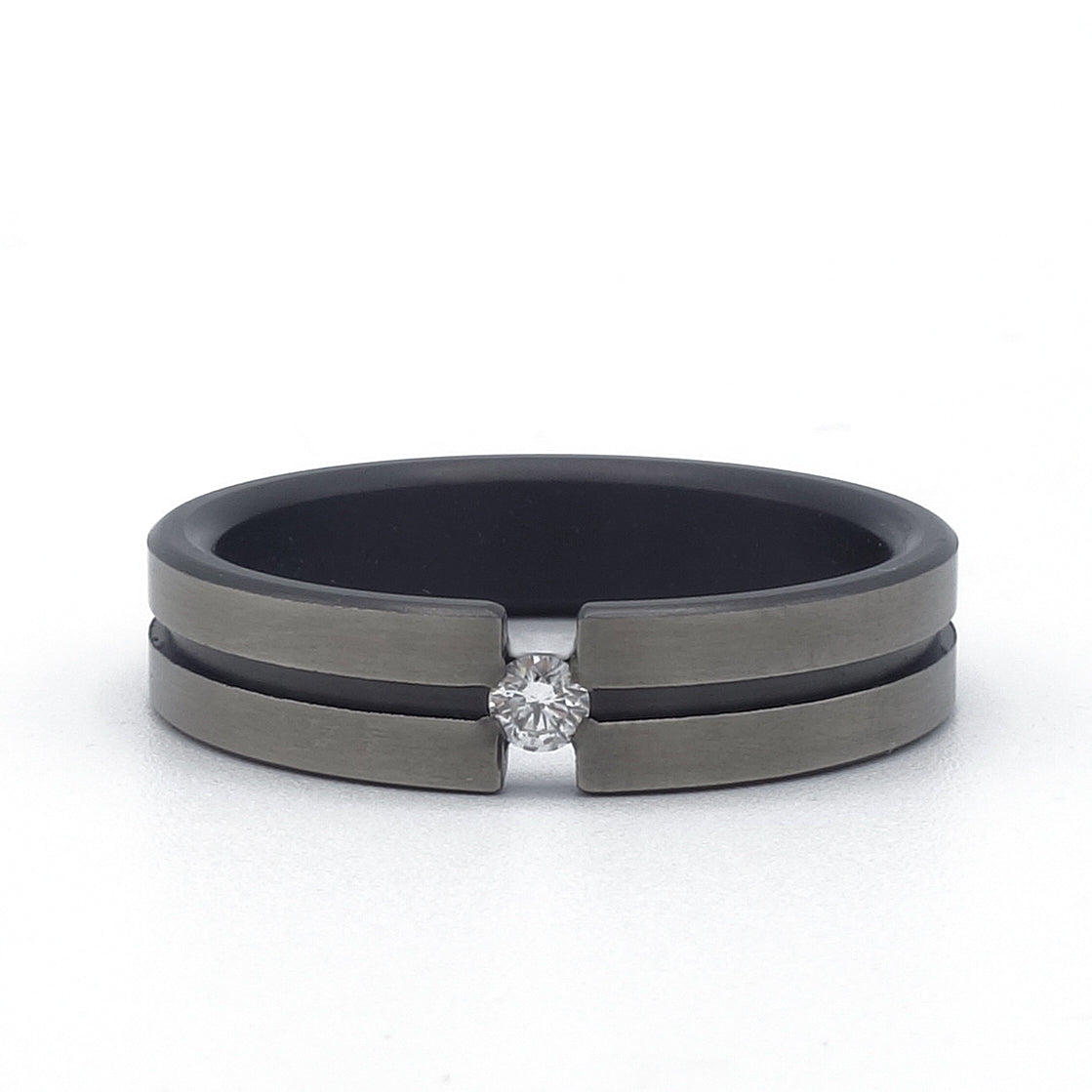 Blackstripe 3 set | Zirkonium & Diamant