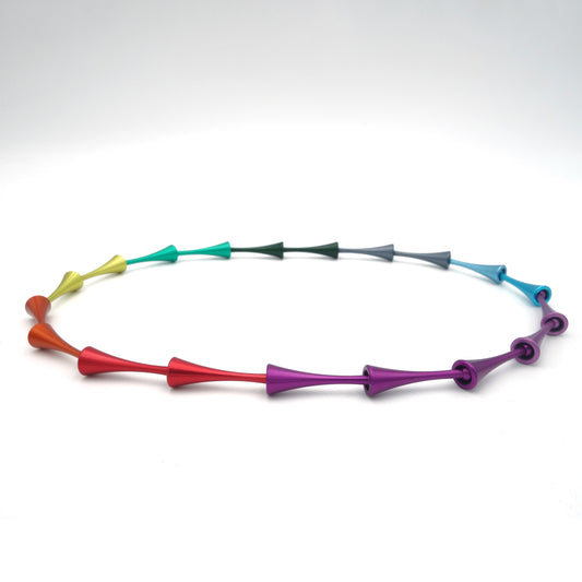 Pion-collier aluminium