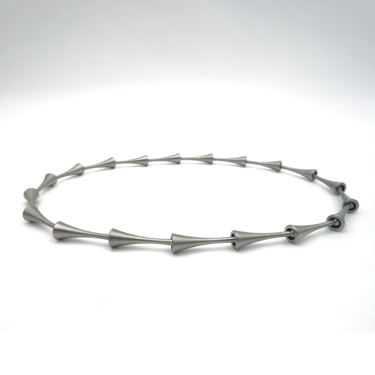 Pion | Collier van naturel titanium
