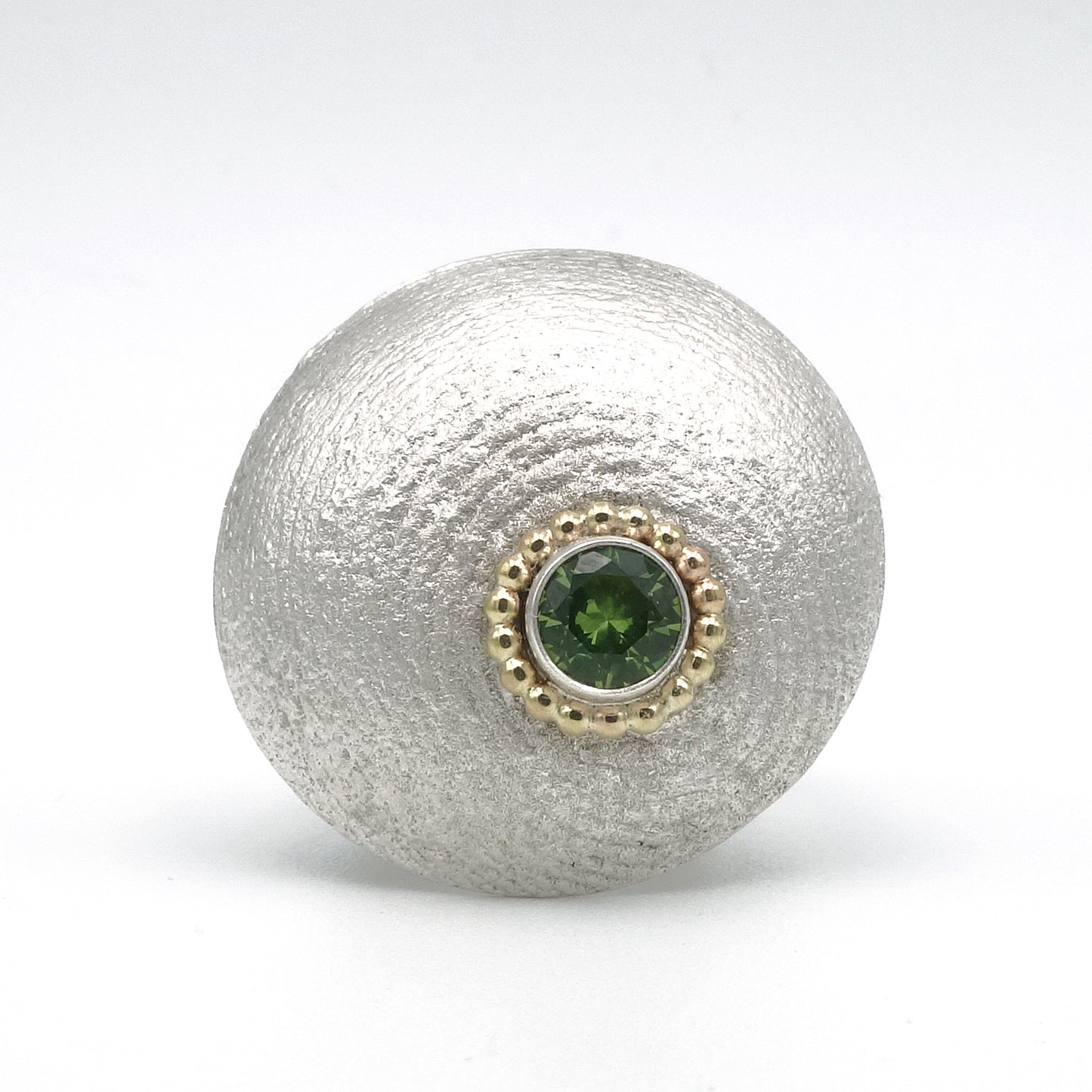 Boule en Sepia - ring met peridoot