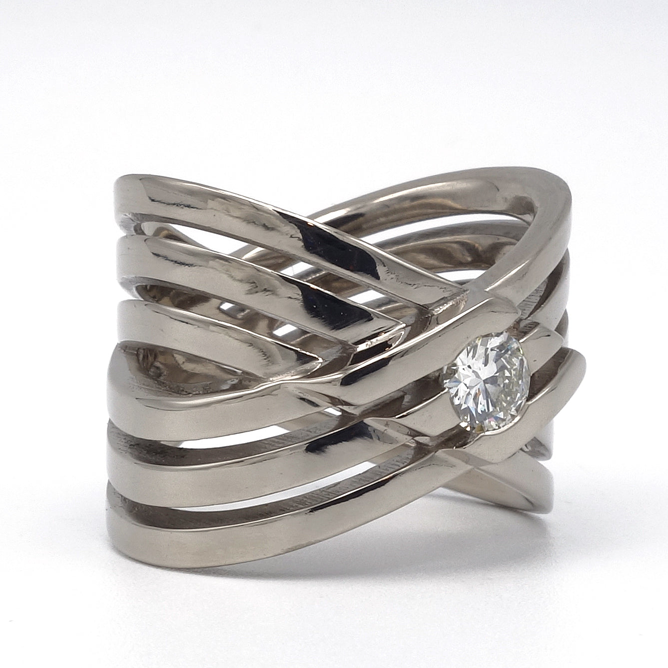 Lea III | Witgoud & Diamant 0,50 ct