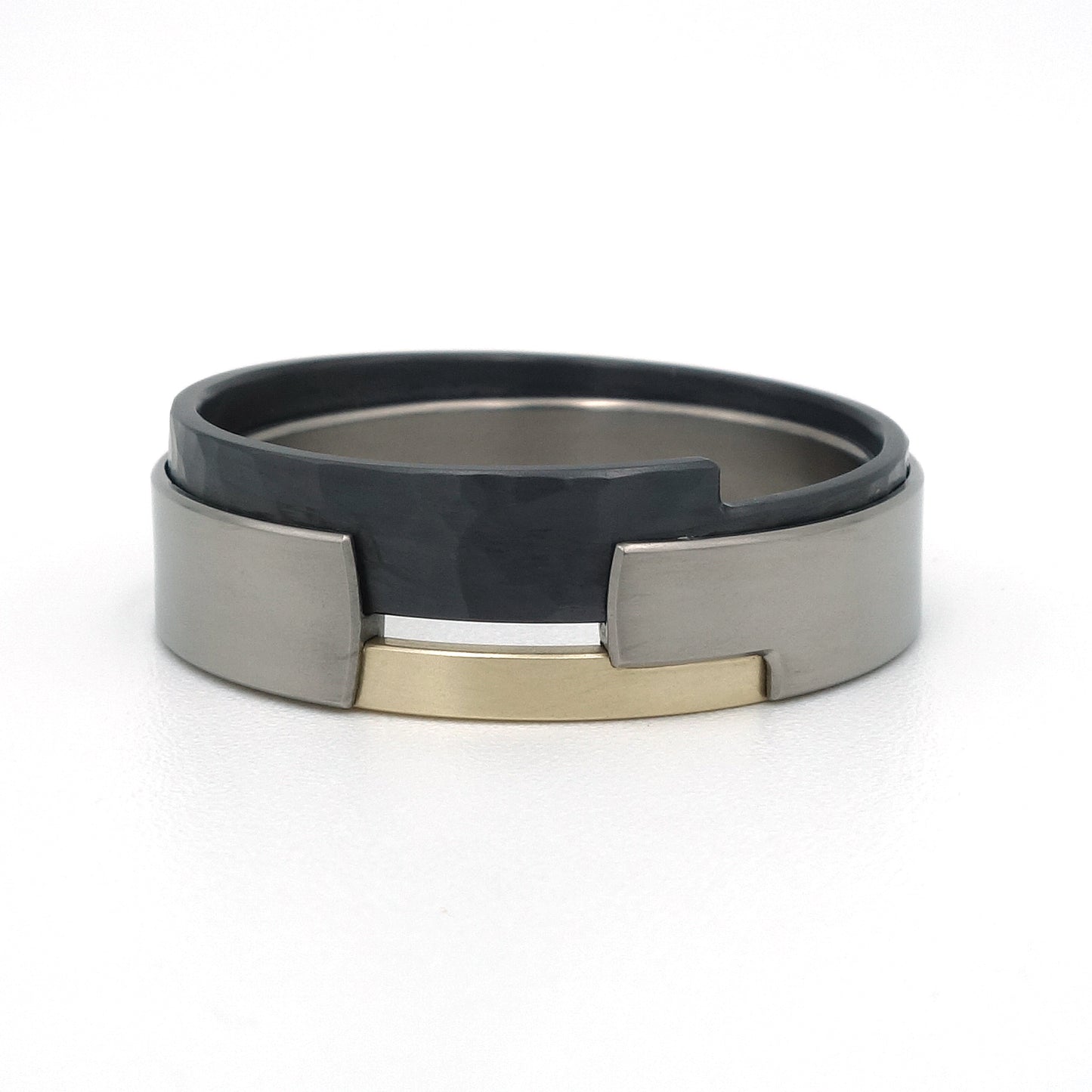 Aquila hamerslag set | Titanium, Zirkonium & Geelgoud 14kr