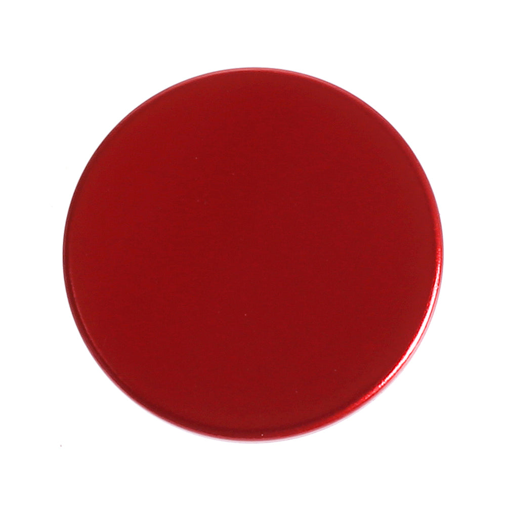 Wisselhart plat | Aluminium in felle kleuren