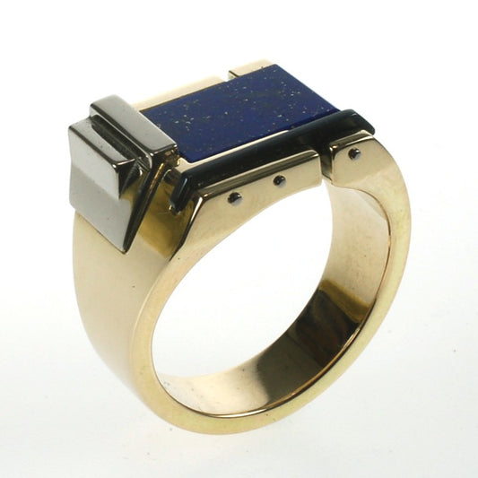 Voorbeeld van een moderne design zegelring – inspiratie voor een ring op maat in eigen ontwerp
